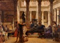 Un amante del arte romano Romántico Sir Lawrence Alma Tadema
